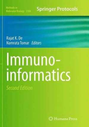 Immunoinformatics de Rajat K. De