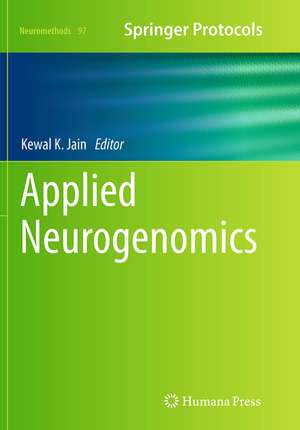 Applied Neurogenomics de Kewal K. Jain