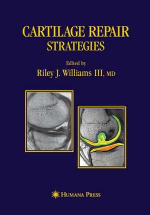 Cartilage Repair Strategies de Riley J. Williams