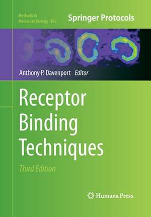 Receptor Binding Techniques de Anthony P. Davenport