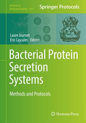 Bacterial Protein Secretion Systems: Methods and Protocols de Laure Journet