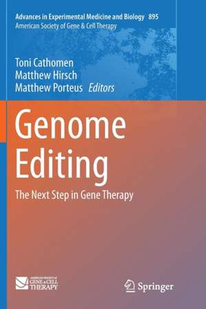 Genome Editing de Toni Cathomen