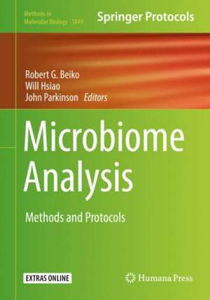 Microbiome Analysis: Methods and Protocols de Robert G. Beiko