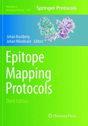 Epitope Mapping Protocols de Johan Rockberg