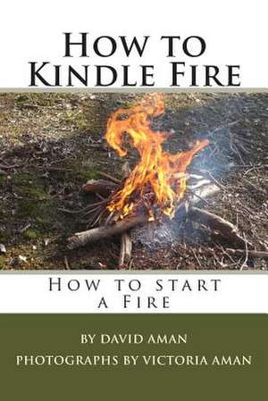 How to Kindle Fire (How to Start a Fire) de David Aman