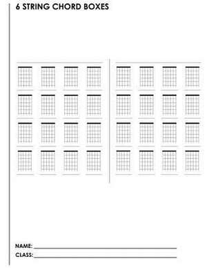 6 String Chord Boxes de Joe Dolan