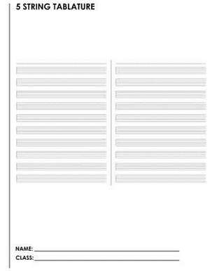 5 String Tablature de Joe Dolan