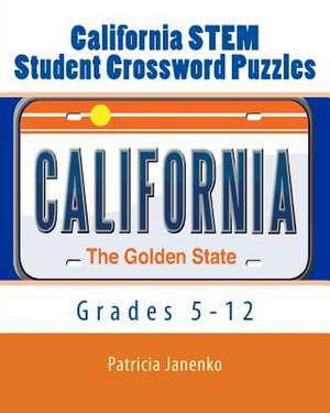 California Stem Student Crossword Puzzles de Patricia Janenko