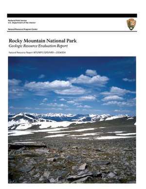 Rocky Mountain National Park de National Park Service, U. S. Department