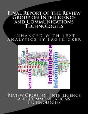 Final Report of the Review Group on Intelligence and Communications Technologies de Review Group on Intelligence and Communi