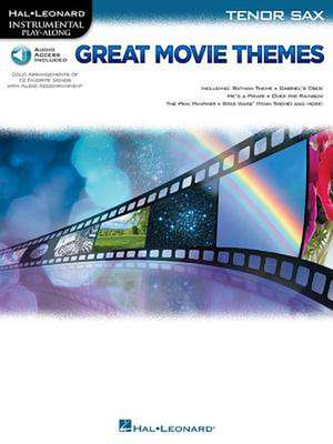 Great Movie Themes - Instrumental Play-Along for Tenor Sax (Book/Online Audio)