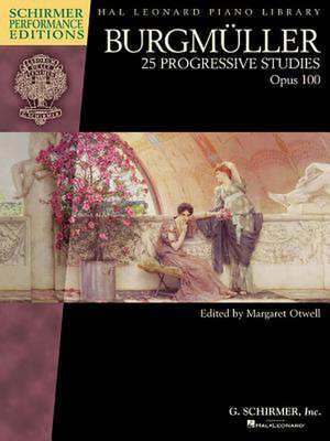 Burgmuller - 25 Progressive Studies, Opus 100: Schirmer Performance Editions Book Only de J. Friedrich Burgmuller