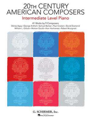 20th Century American Composers - Intermediate Level Piano