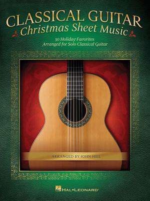 Classical Guitar Christmas Sheet Music de Hal Leonard Publishing Corporation