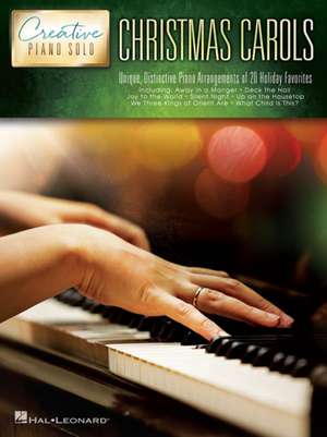 Christmas Carols - Creative Piano Solo de Hal Leonard Publishing Corporation