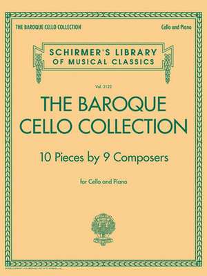 The Baroque Cello Collection de Hal Leonard Corp