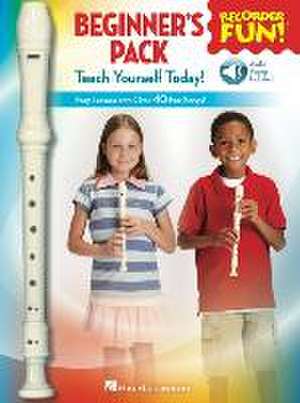 Recorder Fun! Beginner's Pack with Flute de Hal Leonard Corp