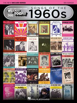 Songs of the 1960s - The New Decade Series de Hal Leonard Corp