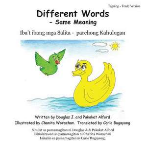 Different Words - Same Meaning Tagalog Trade Version de MR Douglas J. Alford