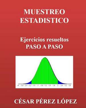 Muestreo Estadistico. Ejercicios Resueltos Paso a Paso de Cesar Perez Lopez