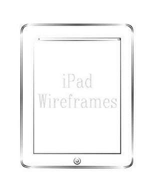 iPad Wireframes de Sarie Smith