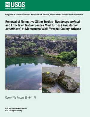 Removal of Nonnative Slider Turtles (Teachemys Scripta) and Effects on Native Sonora Mud Turtles (Kinosternon Sonoriense) at Montezuma Well, Yavapai C de U. S. Department of the Interior