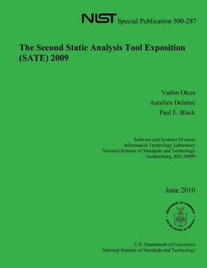 The Second Static Analysis Took Exposition 2009 de U S Dept of Commerce