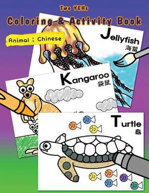 [ Two Yehs ] Coloring & Activity Book - Animal 2 de YoungBin Kim