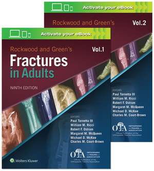 Rockwood and Green's Fractures in Adults de Dr. Paul Tornetta, III