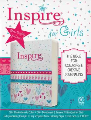 Inspire Bible for Girls NLT de Tyndale