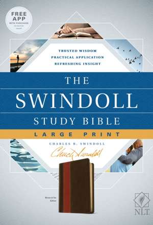 The Swindoll Study Bible NLT, Large Print