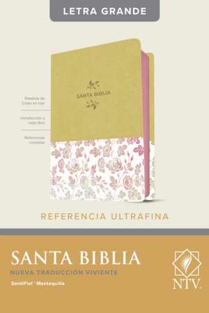 Santa Biblia Ntv, Edición de Referencia Ultrafina, Letra Grande (Sentipiel, Mantequilla, Letra Roja) de Tyndale