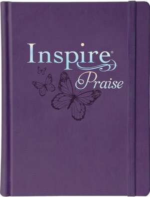 Inspire Praise Bible NLT (Hardcover Leatherlike, Purple, Filament Enabled)