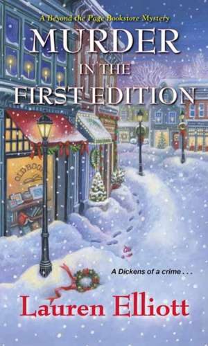 Murder in the First Edition de Lauren Elliott