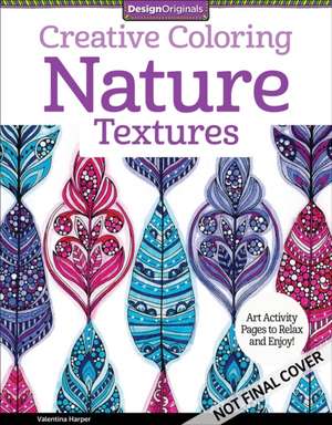 Patterns of Nature: Art Activity Pages to Relax and Enjoy! de Valentina Harper