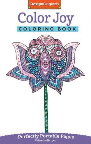 Color Joy Coloring Book de Valentina Harper