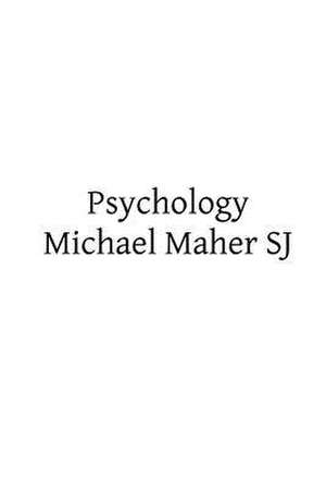 Psychology de Michael Maher Sj