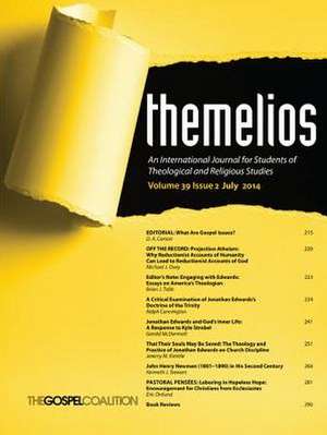 Themelios, Volume 39, Issue 2 de D.A. Carson