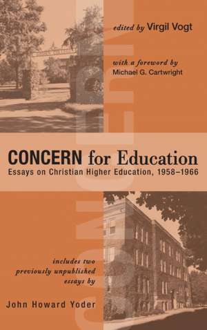 CONCERN for Education de Virgil Vogt