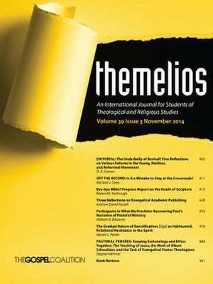 Themelios, Volume 39, Issue 3 de D.A. Carson