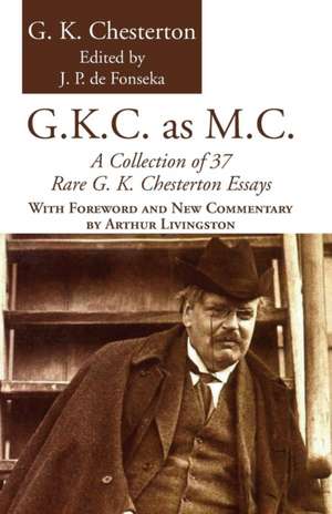 G.K.C. as M.C. de G. K. Chesterton