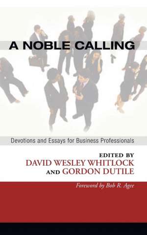A Noble Calling de David Wesley Whitlock