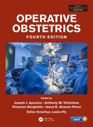 Operative Obstetrics, 4E de Joseph J. Apuzzio