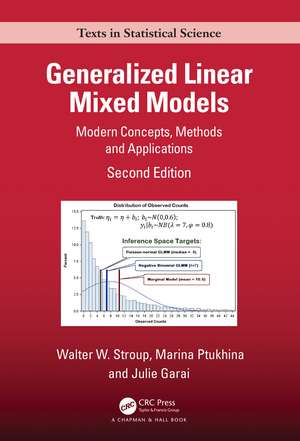 Generalized Linear Mixed Models: Modern Concepts, Methods and Applications de Walter W. Stroup