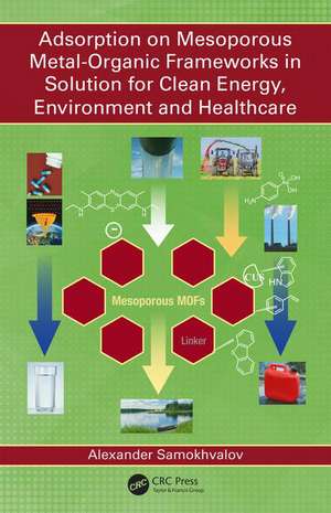 Adsorption on Mesoporous Metal-Organic Frameworks in Solution for Clean Energy, Environment and Healthcare de Alexander Samokhvalov