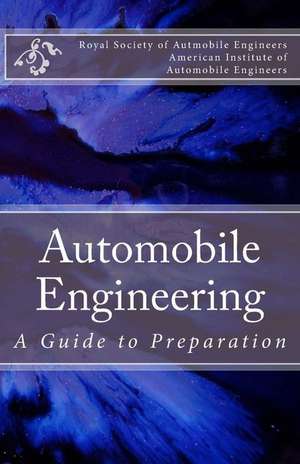 Automobile Engineering de Royal Society of Autmobile Engineers