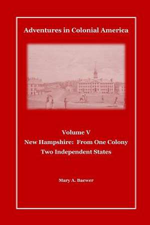 Adventures in Colonial America Volume V de Mary a. Baewer