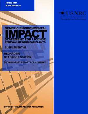 Generic Environmental Impact Statement for License Renewal of Nuclear Plants de U. S. Nuclear Regulatory Commission