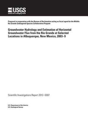 Groundwater Hydrology and Estimation of Horizontal Groundwater Flux from the Rio Grande at Selected Locations in Albuquerque, New Mexico, 2003?9 de U. S. Department of the Interior