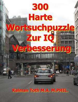 300 Harte Wortsuchpuzzle Zur IQ Verbesserung de Kalman Toth M. a. M. Phil